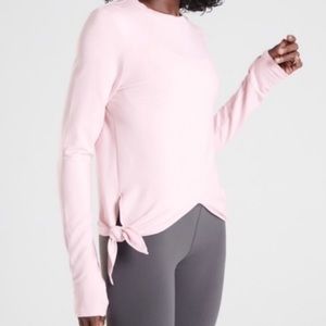 Athleta side tie top size XS